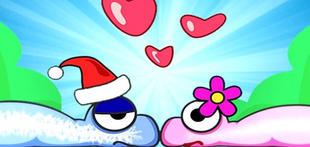 Прикольная Игра Червячки
