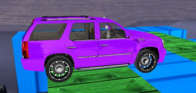Impossible Tracks Prado Car Stunt Game