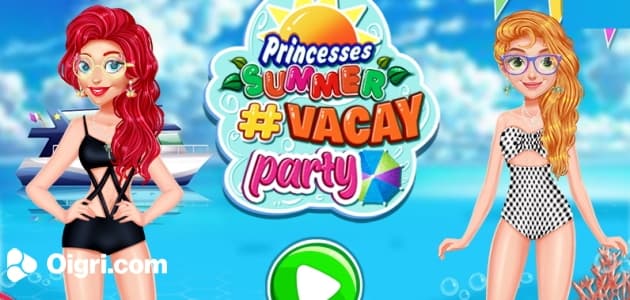 Princesses Summer #Vacay Party
